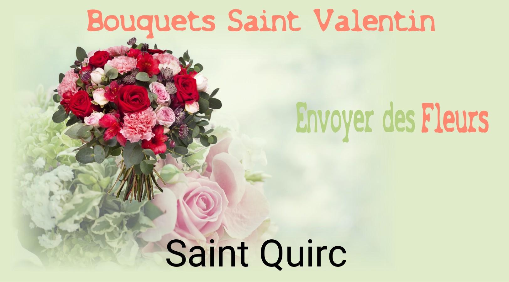 Roses de Saint-Valentin livrées à Saint-Quirc